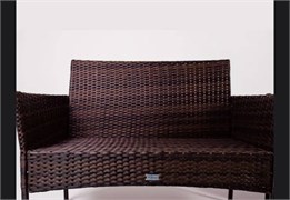 Диван из ротанга 0801